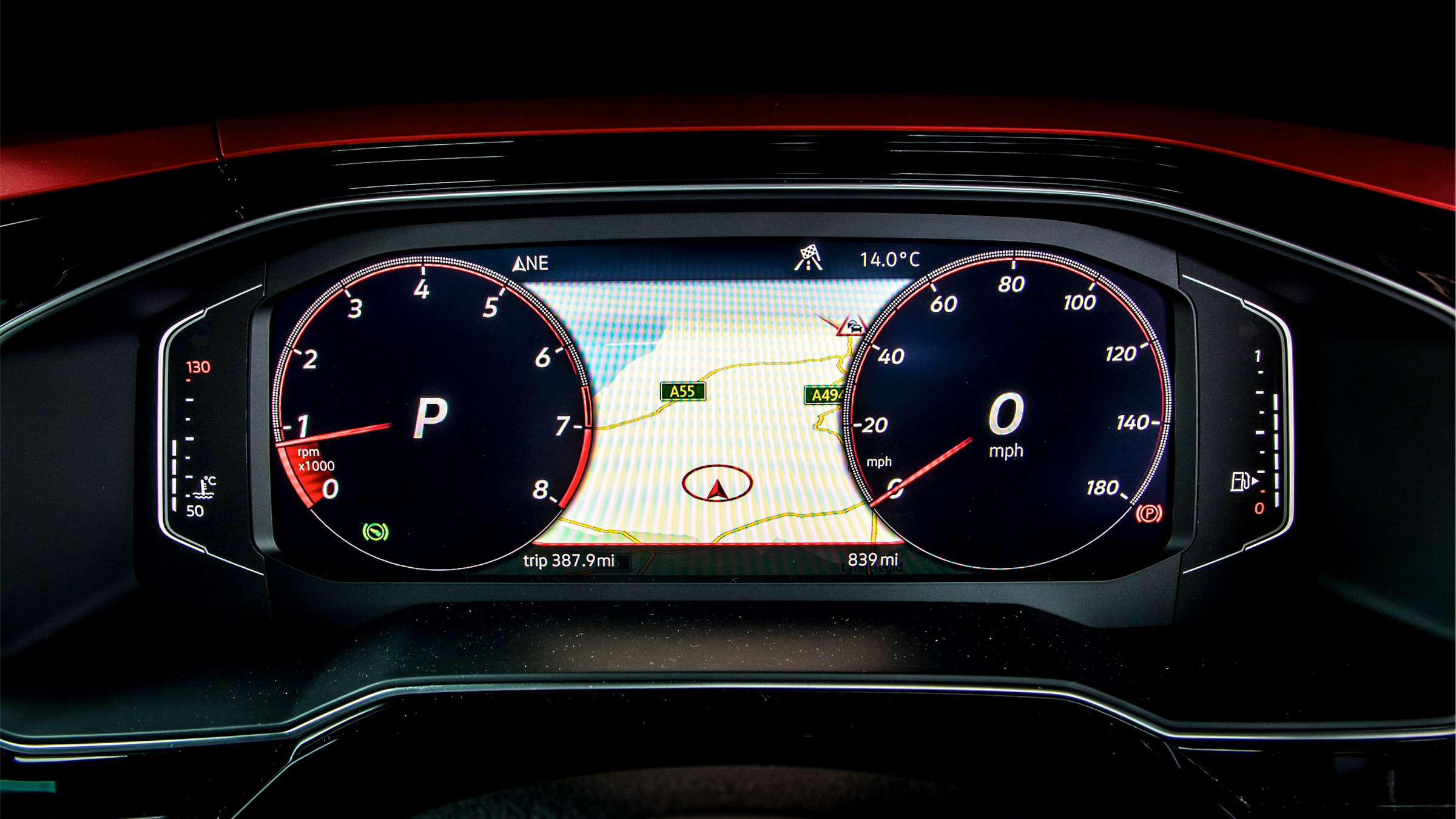 Volkswagen Polo 6 GTI - dials round