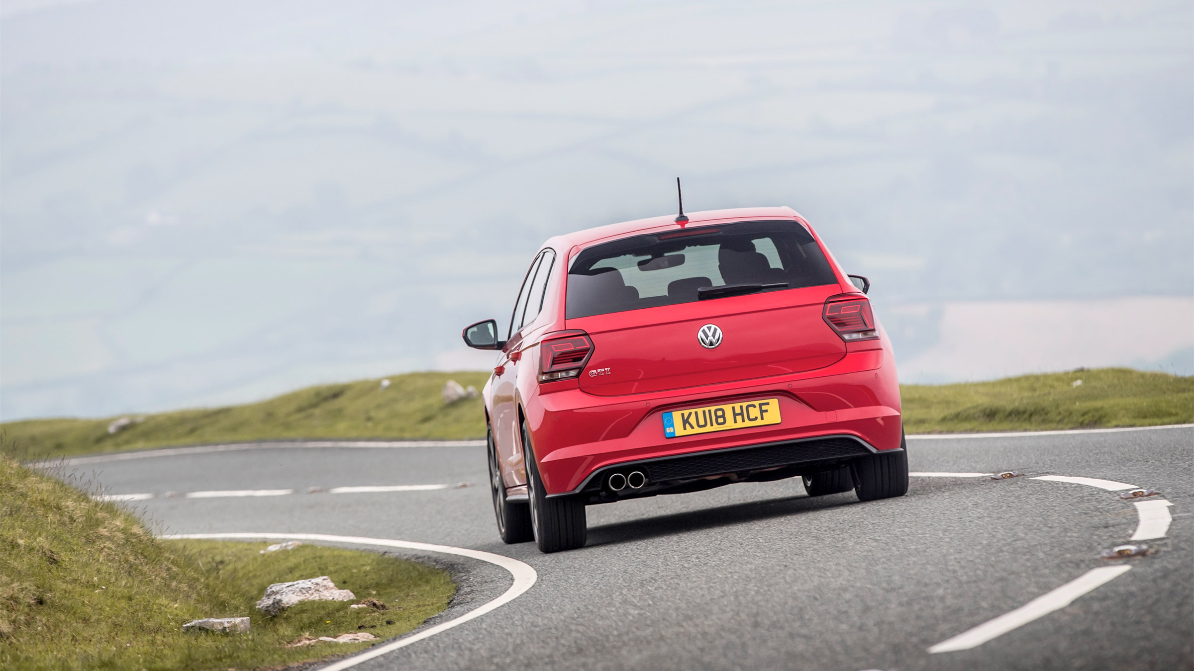 Volkswagen Polo 6 GTI - rear cornering