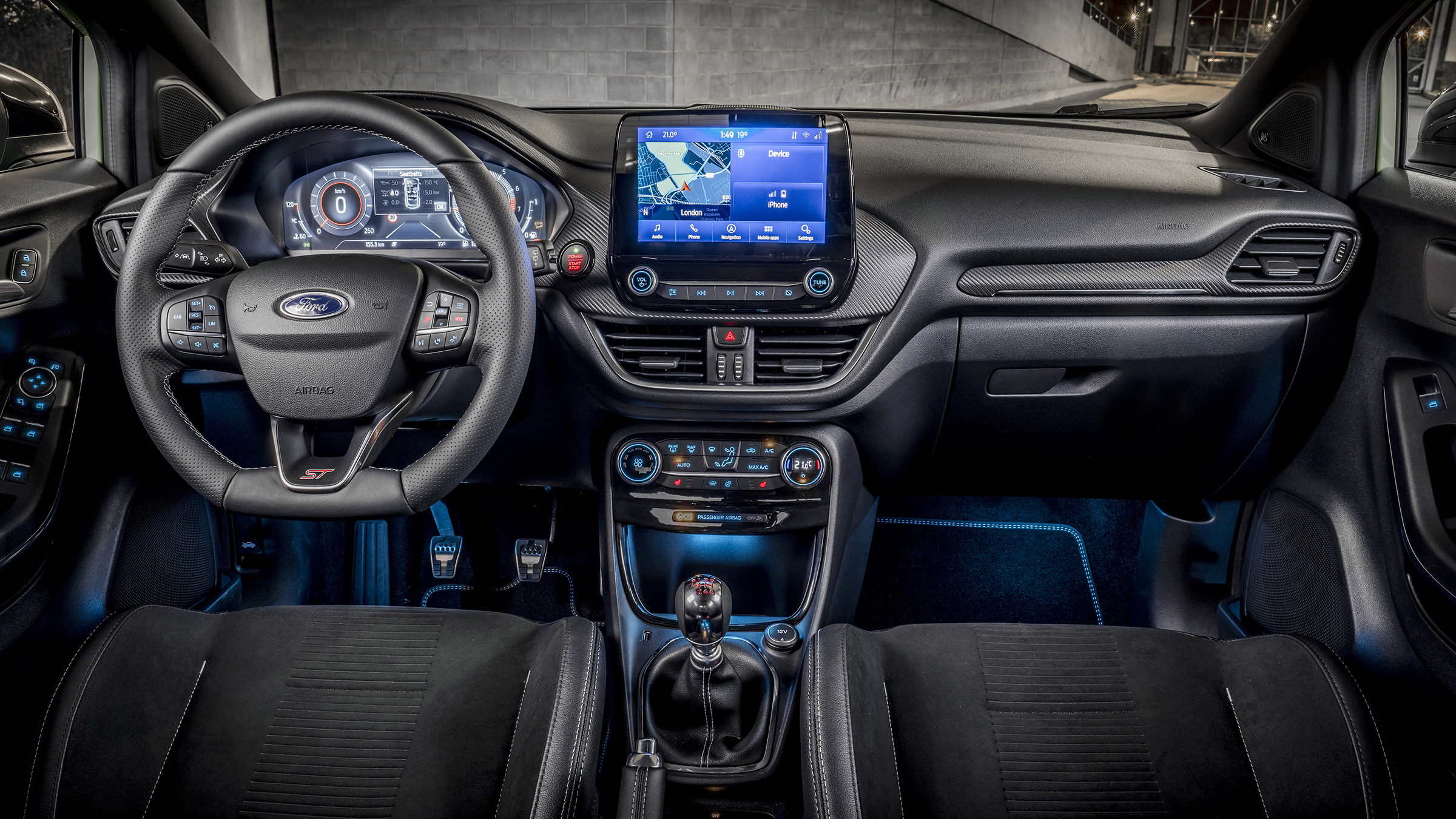Ford Puma ST 2021 review – interior