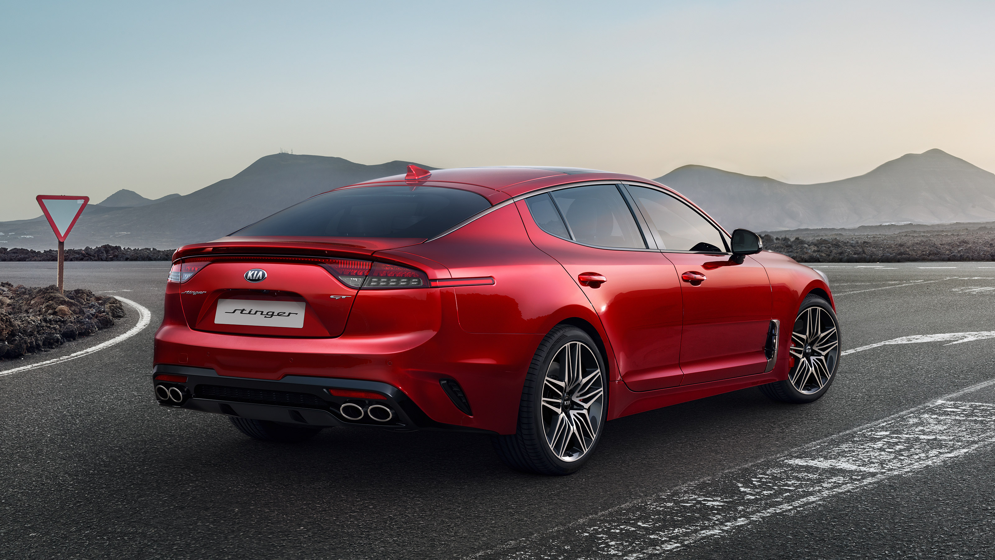 2021 Kia Stinger rear
