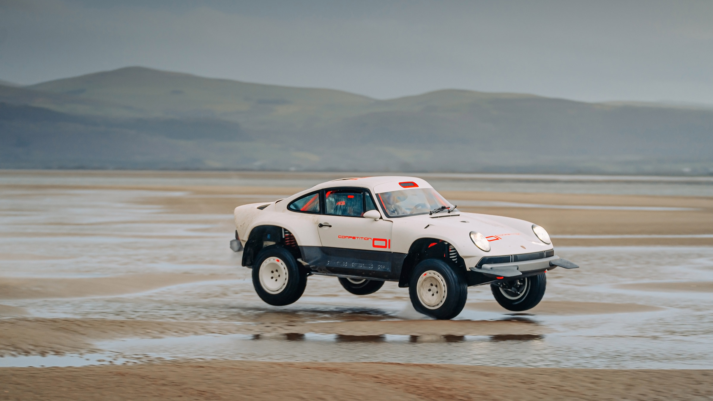 Singer Vehicle Design ACS - beach jump