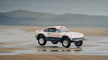 Singer Vehicle Design ACS - beach jump