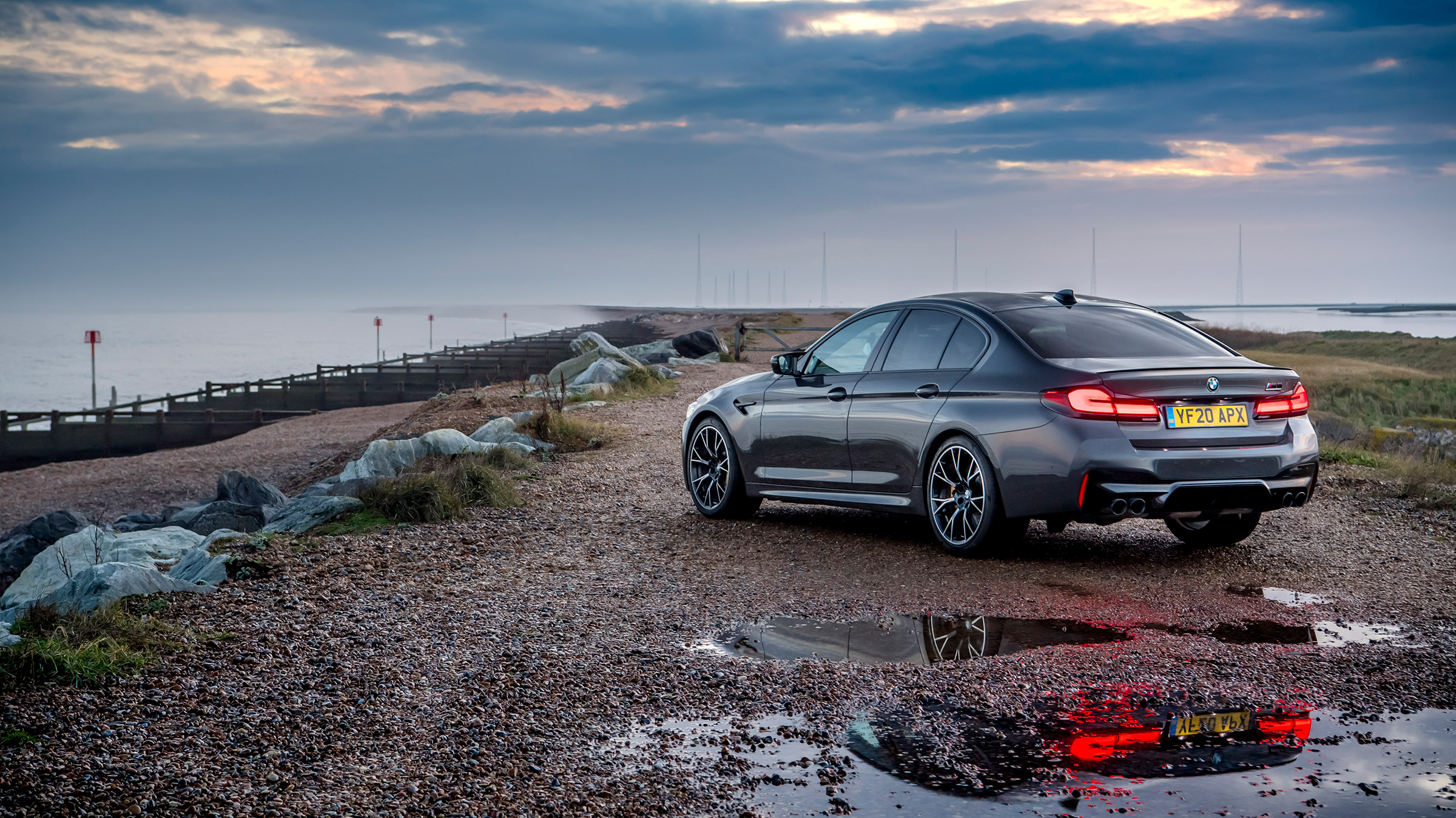 BMW M5 Competition - 2021 rear static
