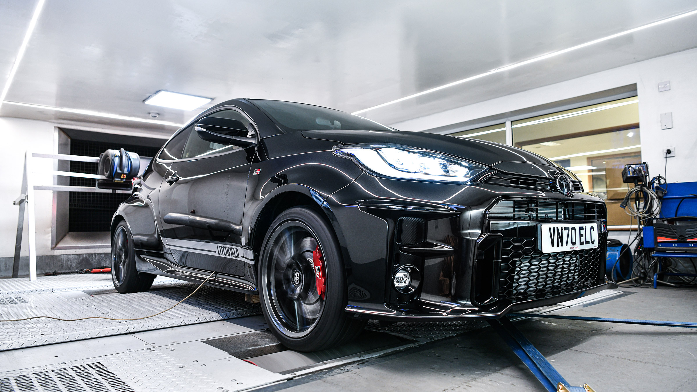Litchfield GR Yaris test dyno