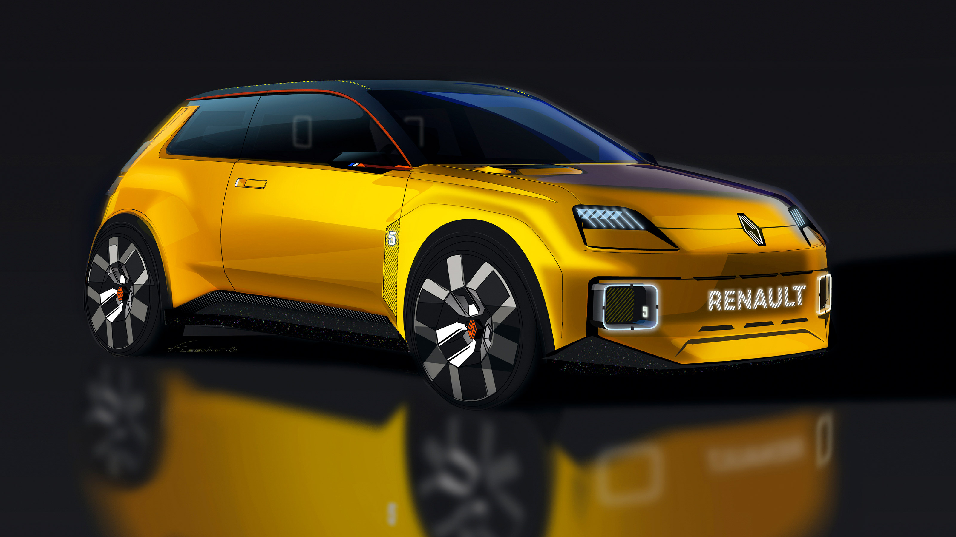Electric Renault 5 concept