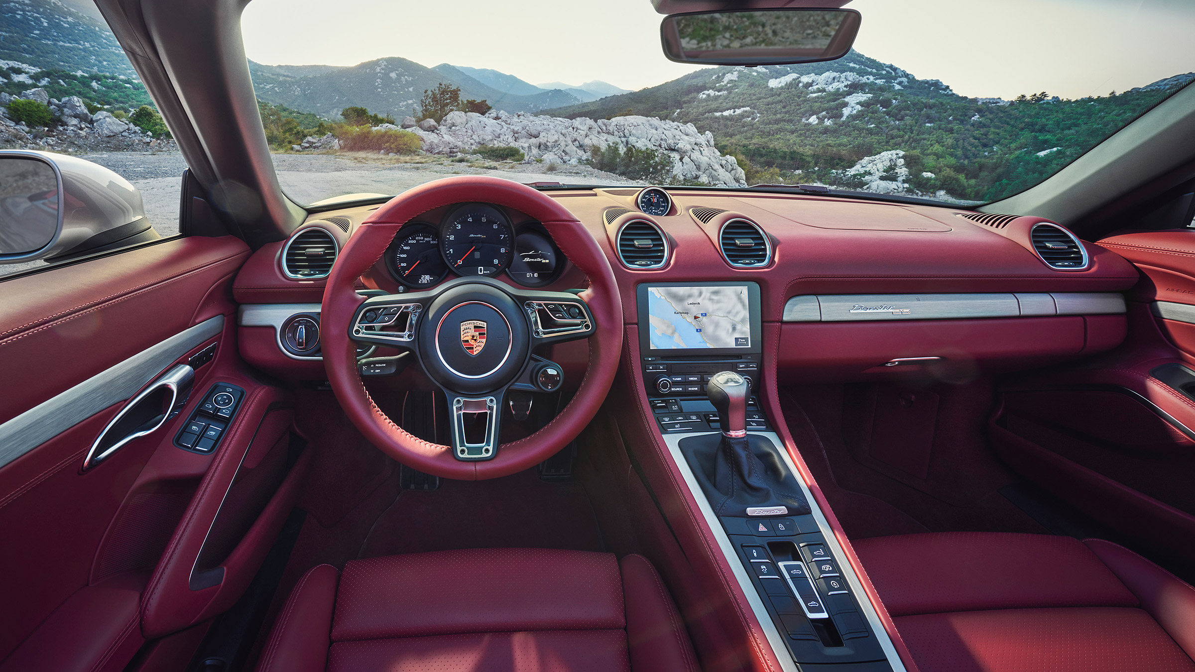 Porsche Boxster 25 - dash
