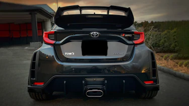 TOM’S Racing Toyota GR Yaris rear
