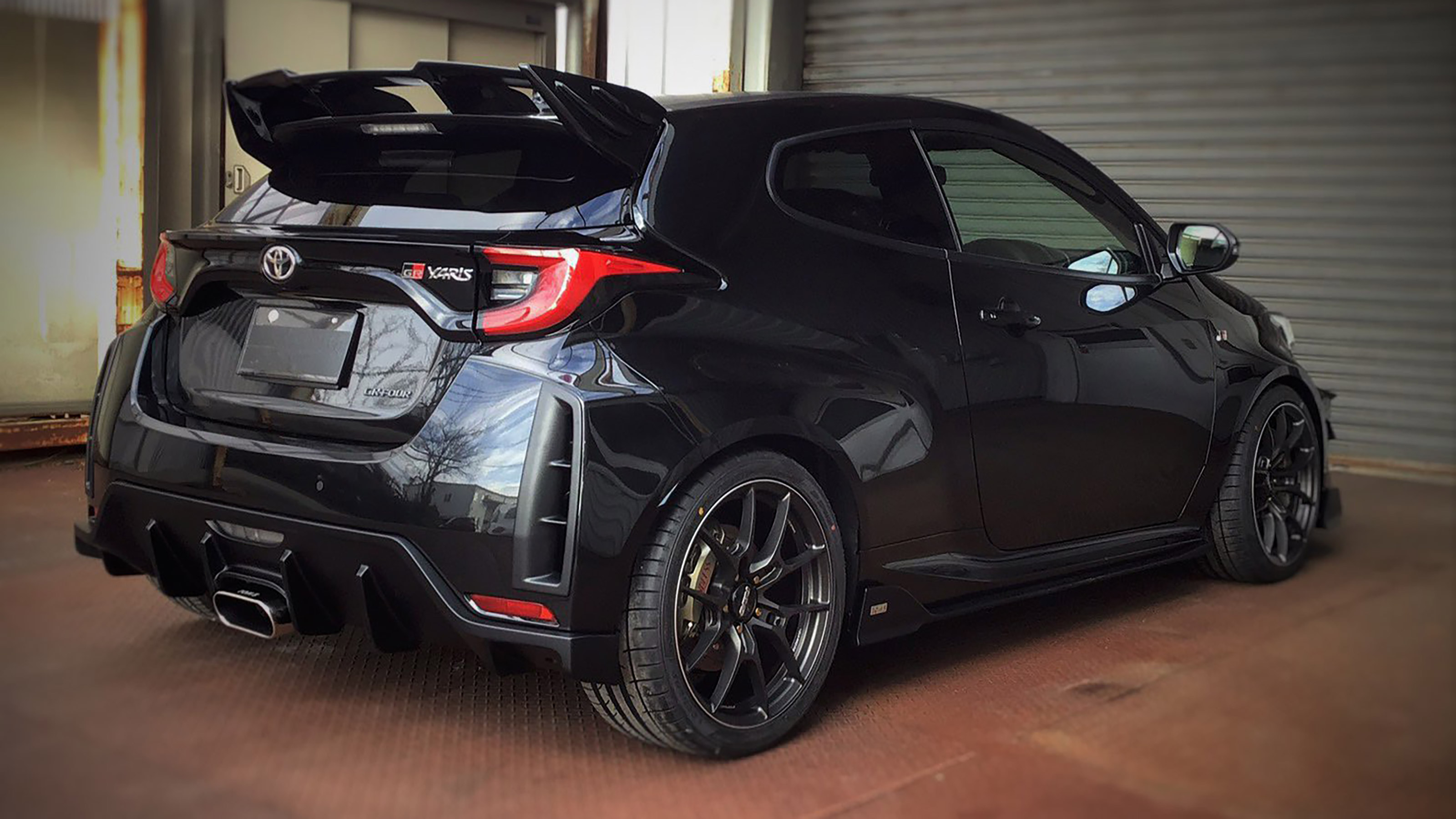 TOM’S Racing Toyota GR Yaris rear