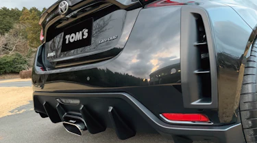TOM’S Racing Toyota GR Yaris rear close