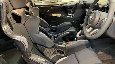 TOM’S Racing Toyota GR Yaris seats