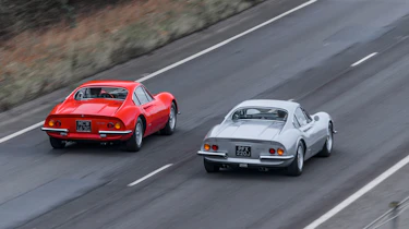 Ferrari Dinos go head-to-head