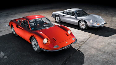 Ferrari Dinos go head-to-head