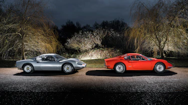 Ferrari Dinos go head-to-head