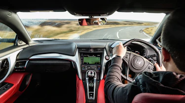 Honda NSX interior