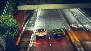 Lamborghini Aventador SVJ and Nissan GT-R Nismo