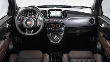 2021 Abarth 595 range - dash