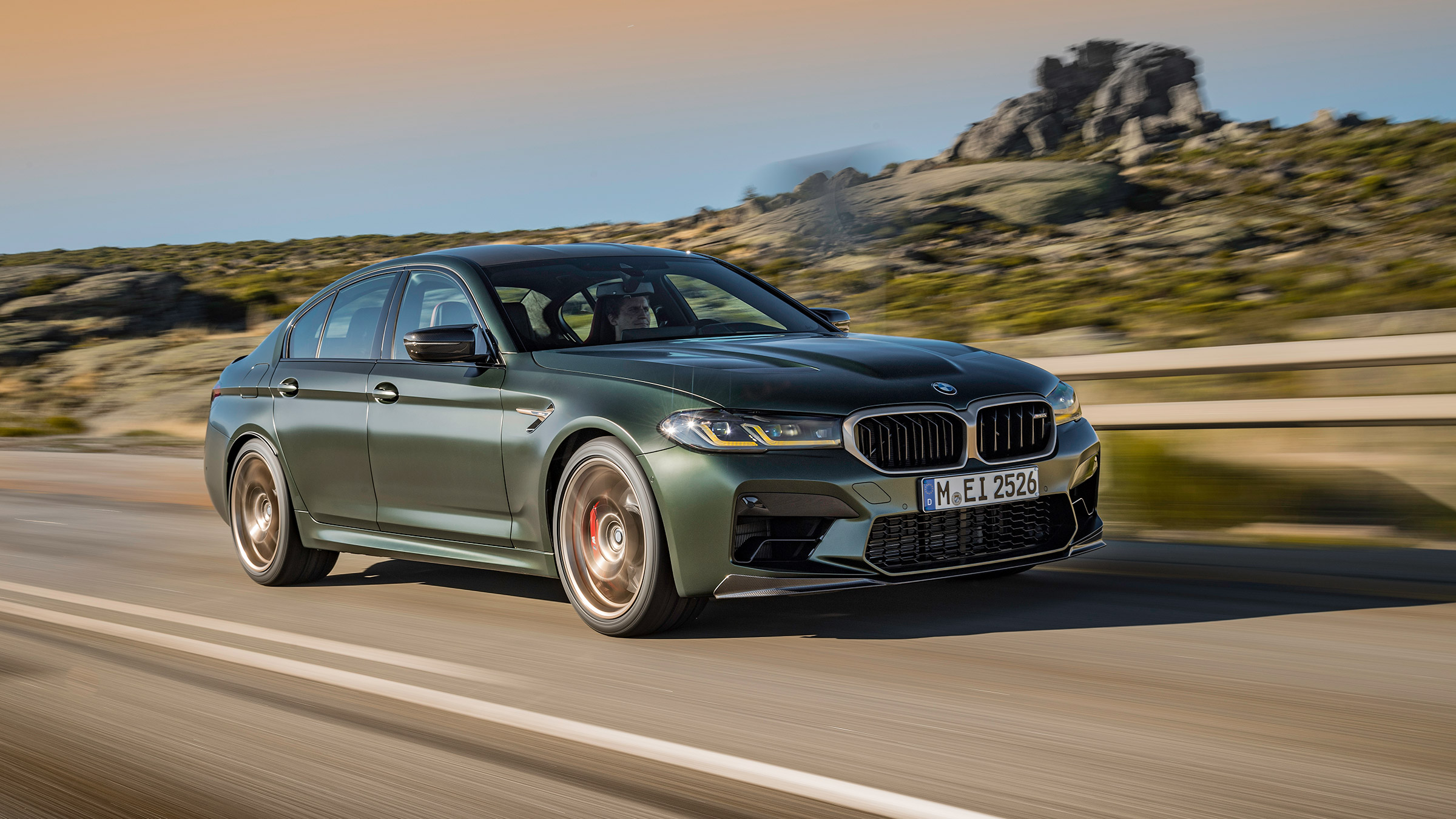 BMW M5 CS - front