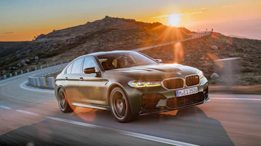 BMW M5 CS - front sun