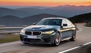 BMW M5 CS - front tracking