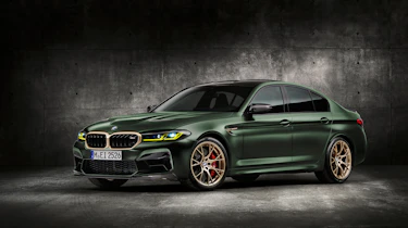 BMW M5 CS - studio front quarter