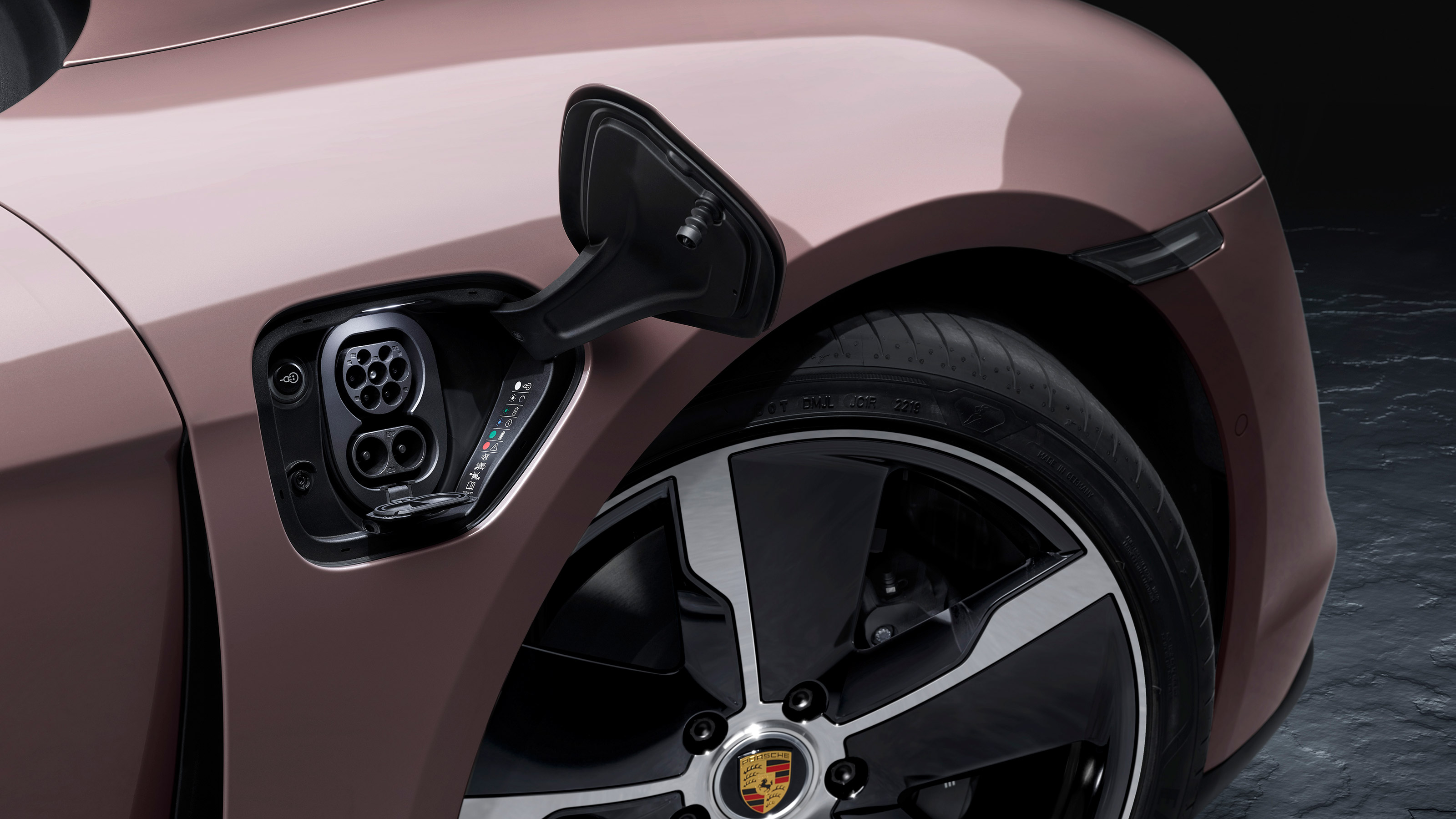 Porsche Taycan rear-wheel drive