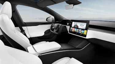Tesla Model S Plaid interior