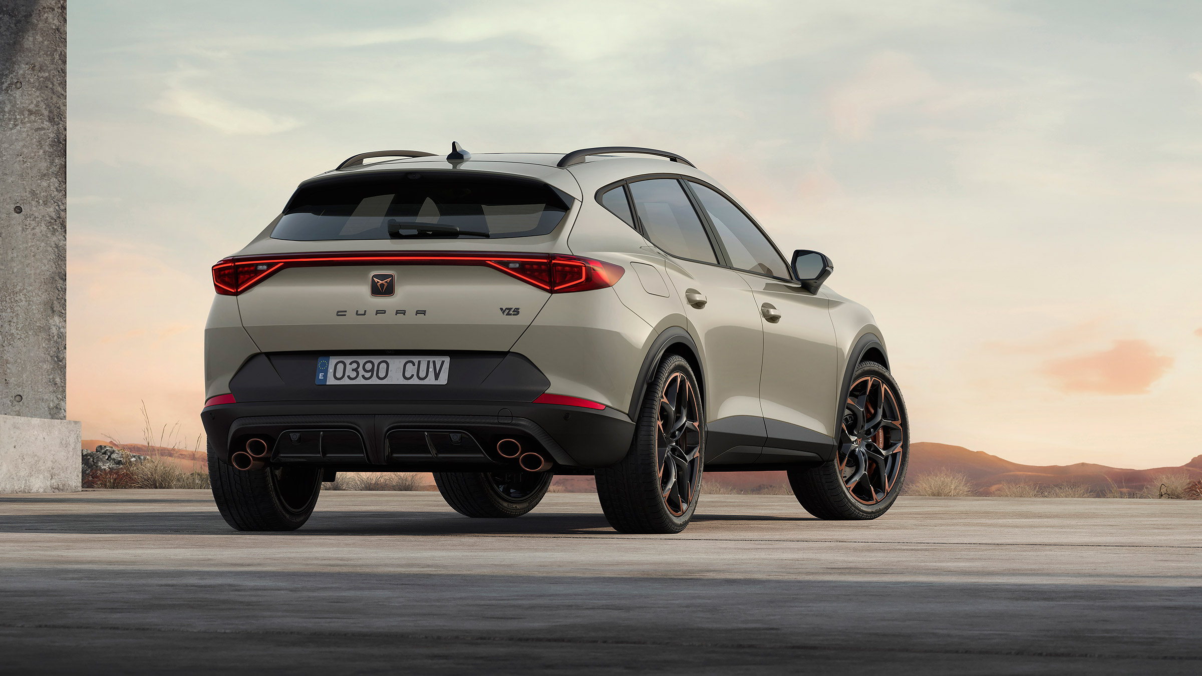 Cupra Formentor VZ5 revealed rear quarter