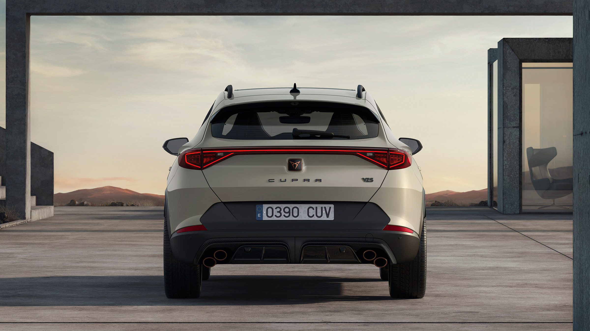 Cupra Formentor VZ5 revealed tail static