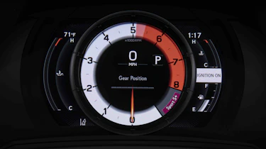 Lexus IS500 F Sport - dials