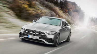 2021 Mercedes C-class revealed - front tracking
