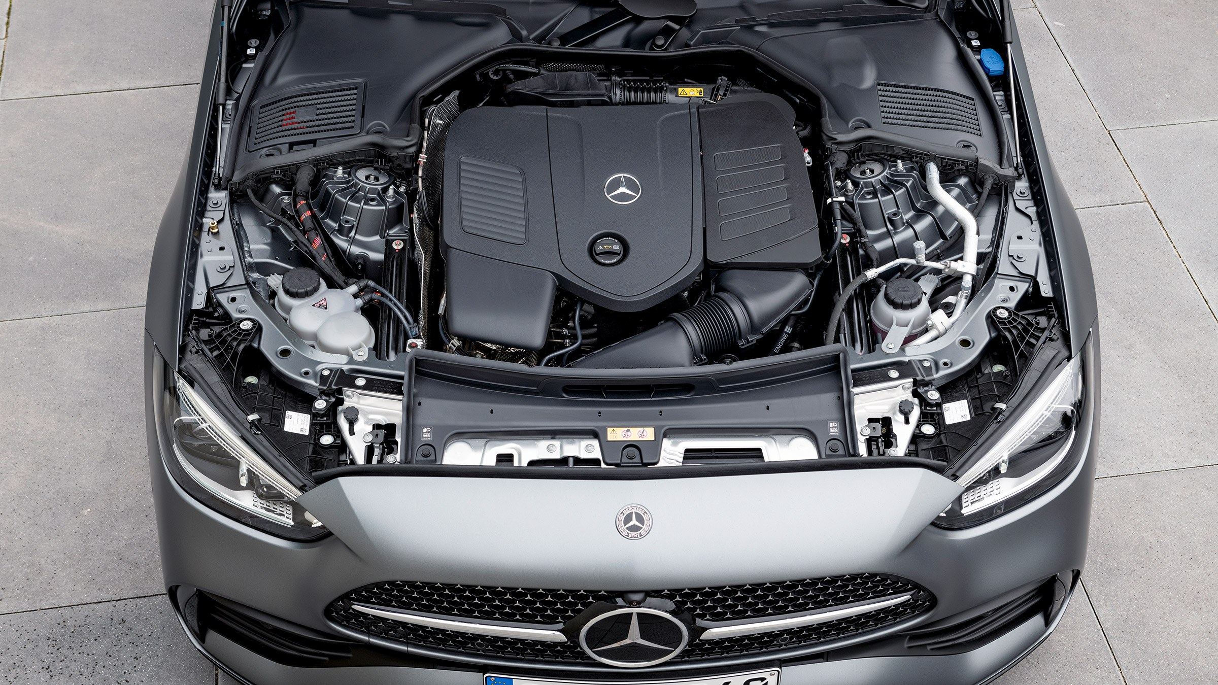 2021 Mercedes C-class revealed - engine