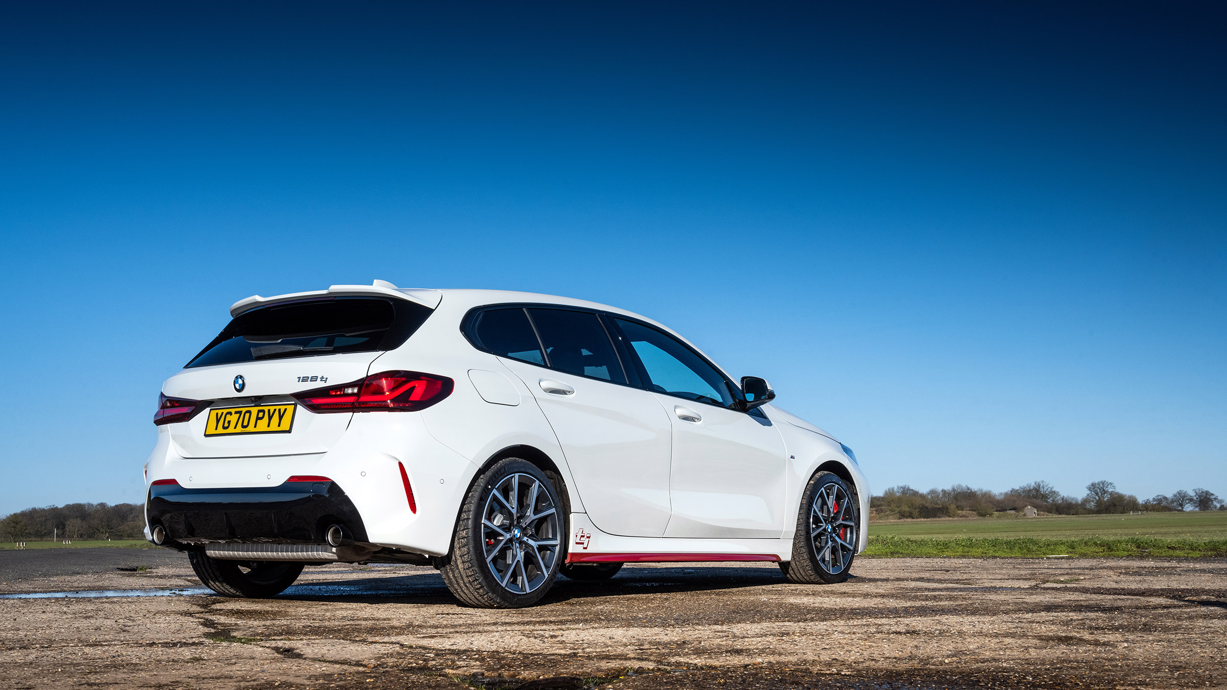 BMW 128ti - rear static