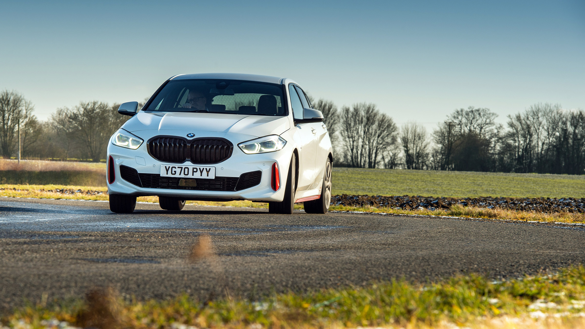 BMW 128ti - front cornering