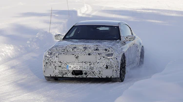 2022 BMW M2 spied nose