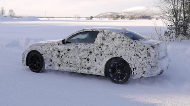 2022 BMW M2 spied rear quater
