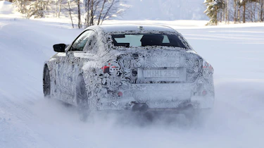 2022 BMW M2 spied rear