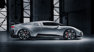 Bugatti Centodieci side