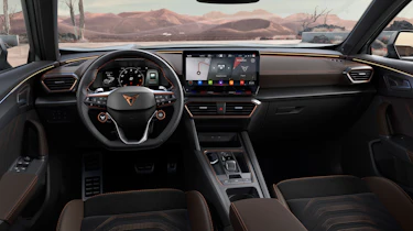 Cupra Formentor VZ5 revealed interior