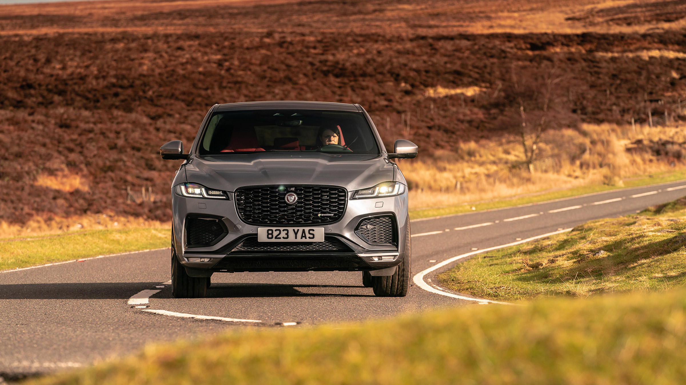 Jaguar F Pace 2021 review - P400 nose