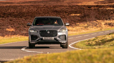 Jaguar F Pace 2021 review - P400 nose