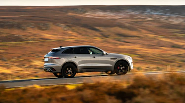 Jaguar F Pace 2021 review - P400 side