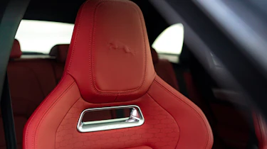 Jaguar F Pace 2021 review - P400 seat