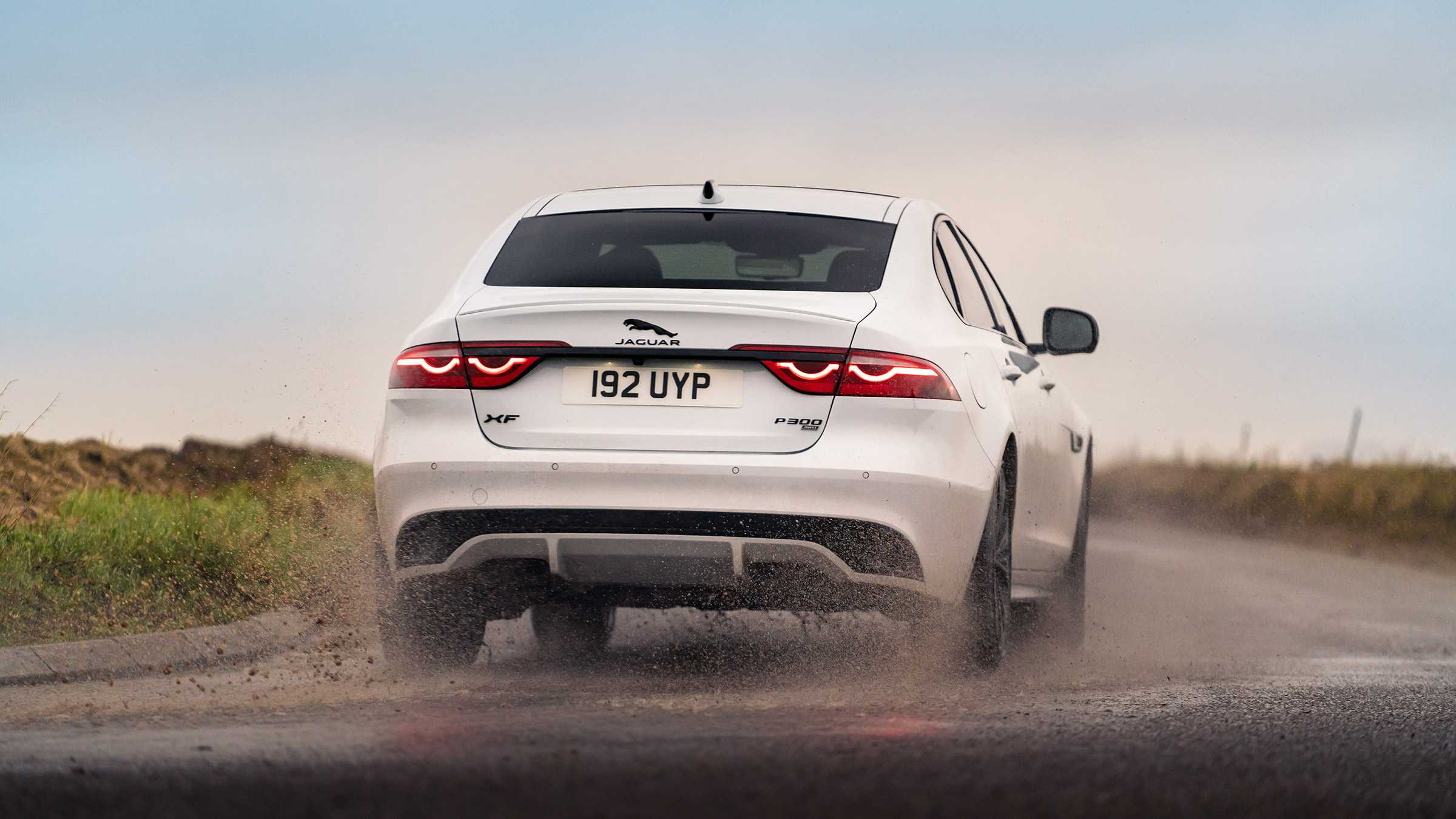 Jaguar XF my21 rear cornering