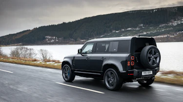 Land Rover Defender V8 MY22 - 110 rear quarter