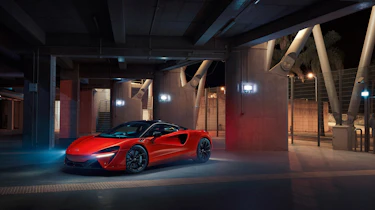 McLaren Artura revealed - orange garage