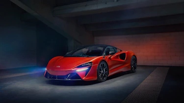 McLaren Artura revealed - orange static quarter