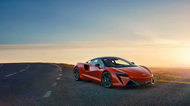 McLaren Artura revealed - orange gloss