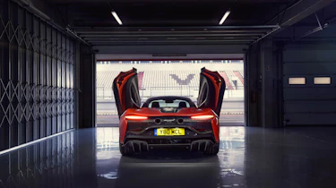 McLaren Artura revealed - orange rear static