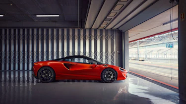 McLaren Artura revealed - orange static side