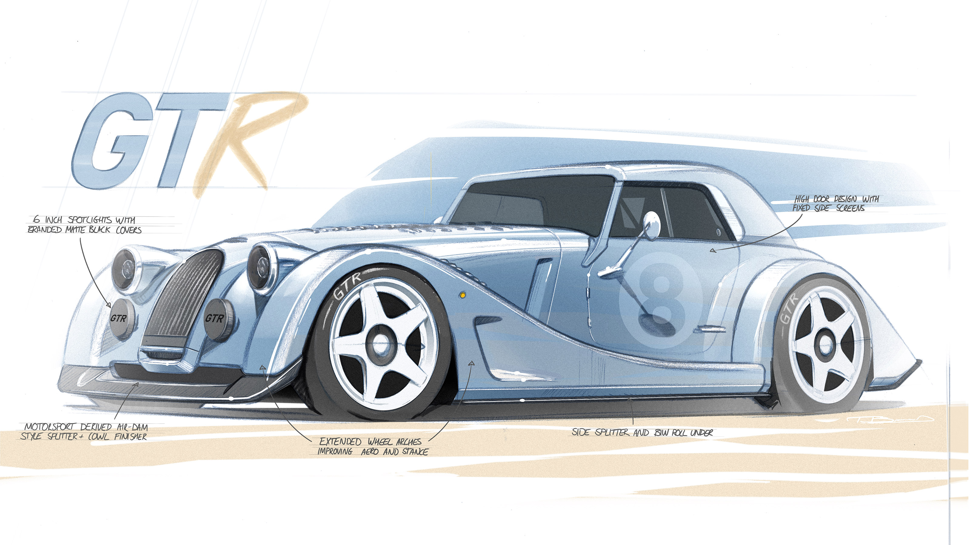 Morgan Plus 8 GTR